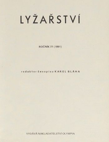 Lyžařství 1991